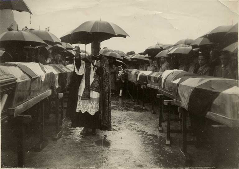 Benedizione dei caduti