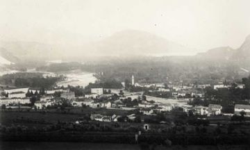 Veduta del paese negli anni 50-60